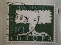 [EUROPA Stamps - No. 158 - Watermarked, type DE2]