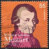 [The 250th Anniversary of the Birth of Wolfgang Amadeus Mozart, 1756-1791, type CIA]