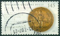 [The 650th Anniversary of the Golden "Bulle", type CHZ]