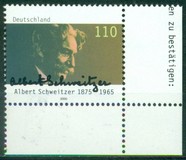 [The 125th Anniversary of the Birth of Albert Schweitzer, 1875-1965, tip BSR]