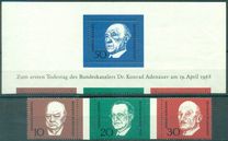 [The Memorial Edition of Konrad Adenauer, type NI]