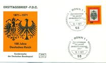 [The 100th Anniversary of the german Empire, type QU]