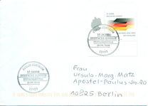 [The 10th Anniversary of the Re-union of Germany, type BUQ]