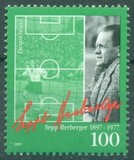 [The 100th Anniversary of the Birth of Sepp Herberger, Football coach and Player, tip BLF]