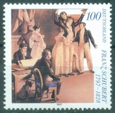 [The 200th Anniversary of the Birth of Franz Schubert, Austrian Composer, tip BLE]