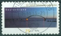 [The 50th Anniversary of the Fehmarnsund Bridge, type CXO]