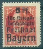 [Charity Stamps - Overprinted "Für Kriegsbeschädigte", type Q1]