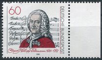 [The 300th Anniversary of the Birth of Georg Philipp Teleman, Composer, tip AGC]