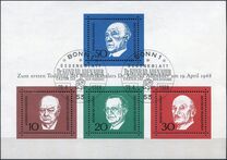 [The Memorial Edition of Konrad Adenauer, type NI]