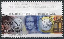 [The 50th Anniversary of the German Bundes-Bank, tip CLM]