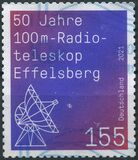 [The 50th Anniversary of the 100m Effelsberg Radio Telescope, type DPA]