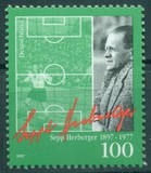 [The 100th Anniversary of the Birth of Sepp Herberger, Football coach and Player, tip BLF]