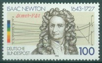 [The 350th Anniversary of Isaac Newton, Physicist, tip BBO]