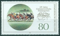 [The 125th Anniversary of the Hoppegarten Racecourse, type BCT]