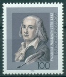 [The 150th Anniversary of the Death of Friedrich Hölderlin, Poet, type BCX]