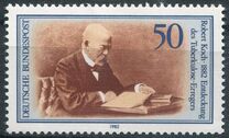 [The 100th Anniversary of the Discovery of Tuberkelbacille by Robert Koch, tip AHN]