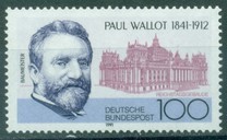 [The 150th Anniversary of the Death of Paul Wallot, Architect, type AXH]