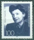 [The 100th Anniversary of the Birth of Nelly Sachs, Writer, type AYU]