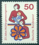 [The 25th Anniversary of the German Maternal Rest and Well-Being Foundation, type WX]