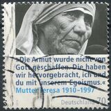 [The 100th Anniversary of the Birth of Mother Teresa, 1910-1997, type CRT]