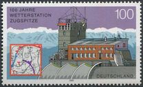 [The 100th Anniversary of the Weather Station of Zugspitze, type BUB]