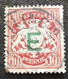 [Coat of Arms - Value in "PFENNIG", type D32]