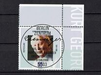 [The 100th Anniversary of the Birth of Kurt G. Kiesinger, 1904-1988, type CDY]