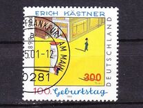 [The 100th Anniversary of the Birth of Erich Kästner, Writer, tip BQO]