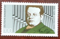 [The 75th Anniversary of the Death of Max Reger, Composer, type AXA]