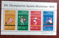 [Olympic Games - Munich, Germany, type TG]