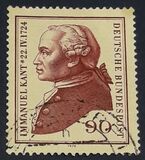 [The 250th Anniversary of the Birth of Immanuel Kant, Philosopher, type VY]