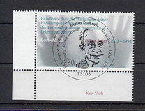 [The 100th Anniversary of the Birth of Hans Jonas, 1903-1993, type CBW]