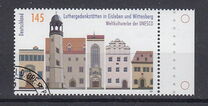 [World Heritage of UNESCO - Luther Memorials in Eisleben and Wittenberg - Joint Issue with the UN, tip CPF]