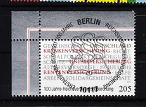 [The 100th Anniversary of the Reich Insurance Code, type CTL]