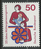 [The 25th Anniversary of the German Maternal Rest and Well-Being Foundation, type WX]