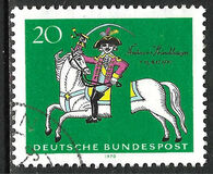 [The 250th Anniversary of the Birth of Baron von Münchhausen, type PV]