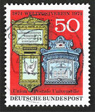 [The 100th Anniversary of the World Postal Union, type WR]