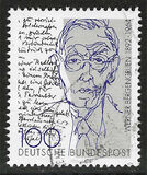 [The 100th Anniversary of the Birth of Werner Bergengruen, Writer, type BAX]