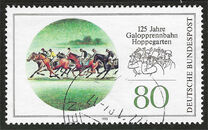 [The 125th Anniversary of the Hoppegarten Racecourse, type BCT]