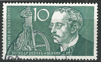 [The 100th Anniversary of the Birth of Rudolf Diesel, 1858-1913, type DT]