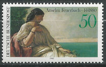 [The 100th Anniversary of the Death of Anselm Feuerbach, Painter, type AEQ]