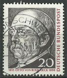 [The 150th Anniversary of the Birth of Otto von Bismarck, type KA]