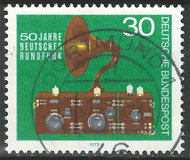 [The 50th Anniversary of German Broadcasting, type VE]