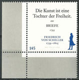 [The 250th Anniversary of the Birth of Friedrich von Schiller, 1759-1805, type CQF]