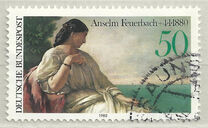 [The 100th Anniversary of the Death of Anselm Feuerbach, Painter, type AEQ]