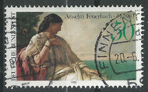 [The 100th Anniversary of the Death of Anselm Feuerbach, Painter, type AEQ]