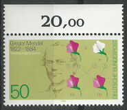 [The 100th Anniversary of the Death of Gregor Mendel, Scientist, type AKM]