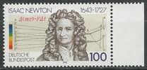 [The 350th Anniversary of Isaac Newton, Physicist, type BBO]