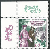 [The 300th Anniversary of the Birth of Nicolaus Ludwig, 1700-1760, tip BTP]