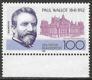 [The 150th Anniversary of the Death of Paul Wallot, Architect, type AXH]